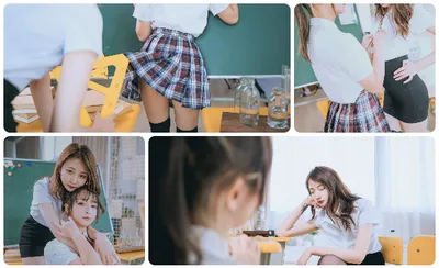 Foto-foto gadis cantik Tiongkok – Dua gadis Siswi yang sangat imut dan polos