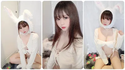 可愛的白兔，中國辣妹寫真集