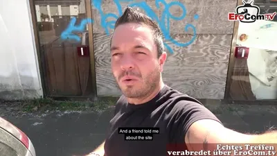 Geile deutsche Teenagerin Jessi Van Riva beim heißen Sextreffen
