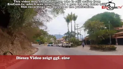 Echtes Sextreffen online vereinbart mit Urlauber und deutscher Milf