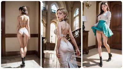 Adek yang cantik dalam versi ras campuran (Barat)