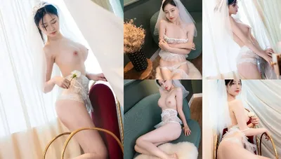 Galería de fotos: Una novia a la que no le gusta la noche de bodas, sino posar para fotos eróticas el día de su boda