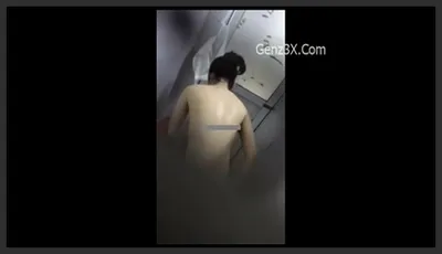Hidden Cam Clip of Girls Taking a Shower with Full Water