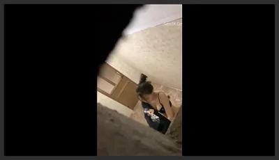 Hidden Cam Sex Clip of a College Girl Taking a Shower at Midnight, Extremely Hot
