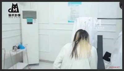 Going to the gynecologist, a beautiful chubby girl gets fucked by a perverted male doctor