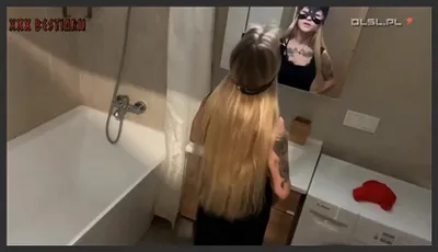 Beautiful girl having sex with her pet dog in doggy style