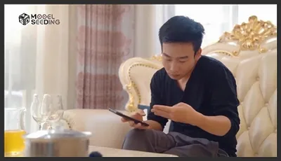 Signing a contract at the client’s house