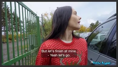 Dressed as Santa Claus, he propositioned the delivery girl