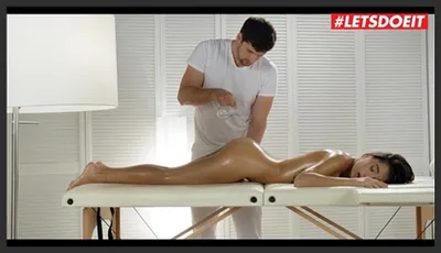 After a full body massage, she moves on to touching the Pussy Girl