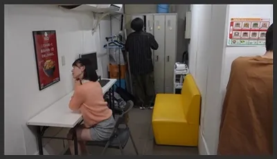 A woman with a loving husband who works part-time gets aroused by a young Schoolgirl