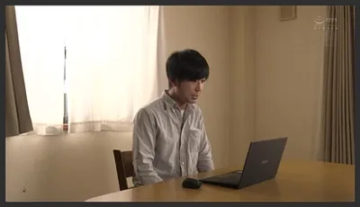 Japanese boss having sex with a blonde Western girl applying for a job