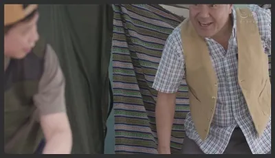Careless husband lets his wife go camping alone with some guys from the Neighborhood