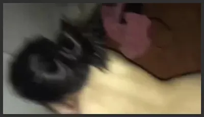 Watch sex: Asian model gets a blowjob from a waitress on a slow day, ejaculation, Prostitute sex film
